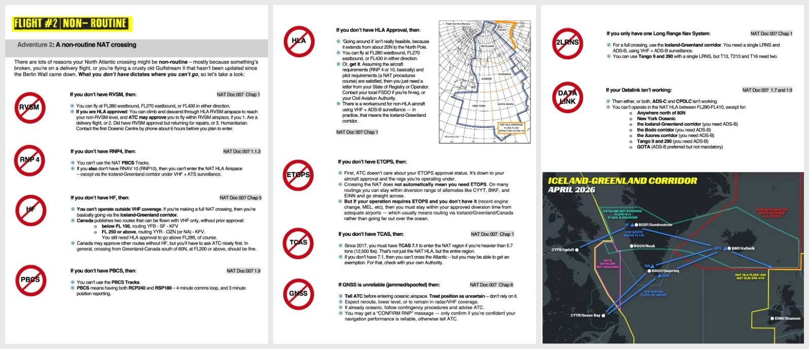 NAT Ops Guide: My first North Atlantic Flight is tomorrow (2026